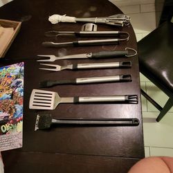 Assorted Grill BBQ Utensils Accessories