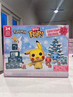 Funko Bitty Pop! Pokemon 24-Day Holiday Countdown Advent Calendar - BRAND NEW SEALED