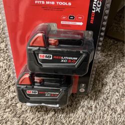 Milwaukee M18 XC3.0 Set Of 2 Batteries 