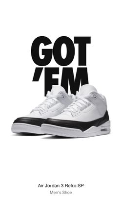 Fragments Air Jordan 3