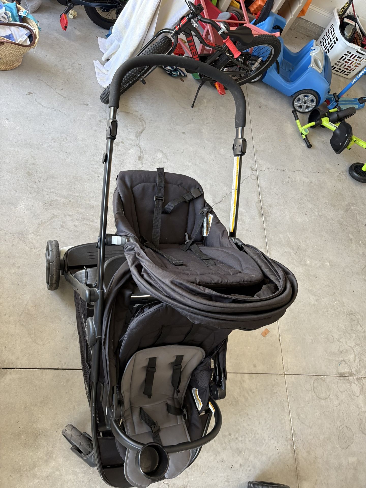 3 seat stroller