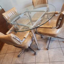 Glass Kitchen Table 