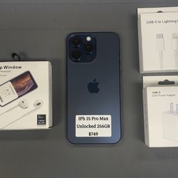 iPhone 15 Pro Max Unlocked 256GB