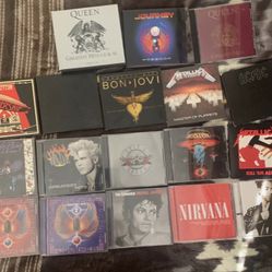 CD ROCK MOVIE LOT