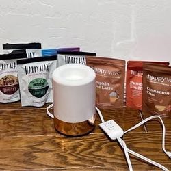 Happy Wax Mod Wax Warmer Bundle with Wax Melts