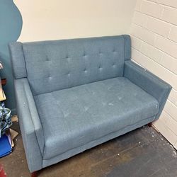 Cute Blue Love Seat
