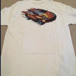 Y2K Porsche Cayenne Collectible Concept Sketch OEM Retail S/S Shirt FS