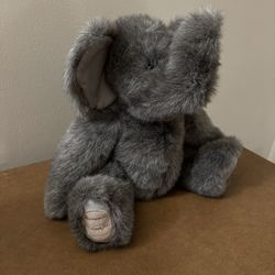 Boyd’s Bears Grey Plush Elephant Vintage