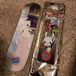 Pokemon Mew Santa Cruz Skateboard
