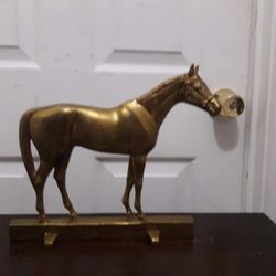 Vintage Horse Door Stopper