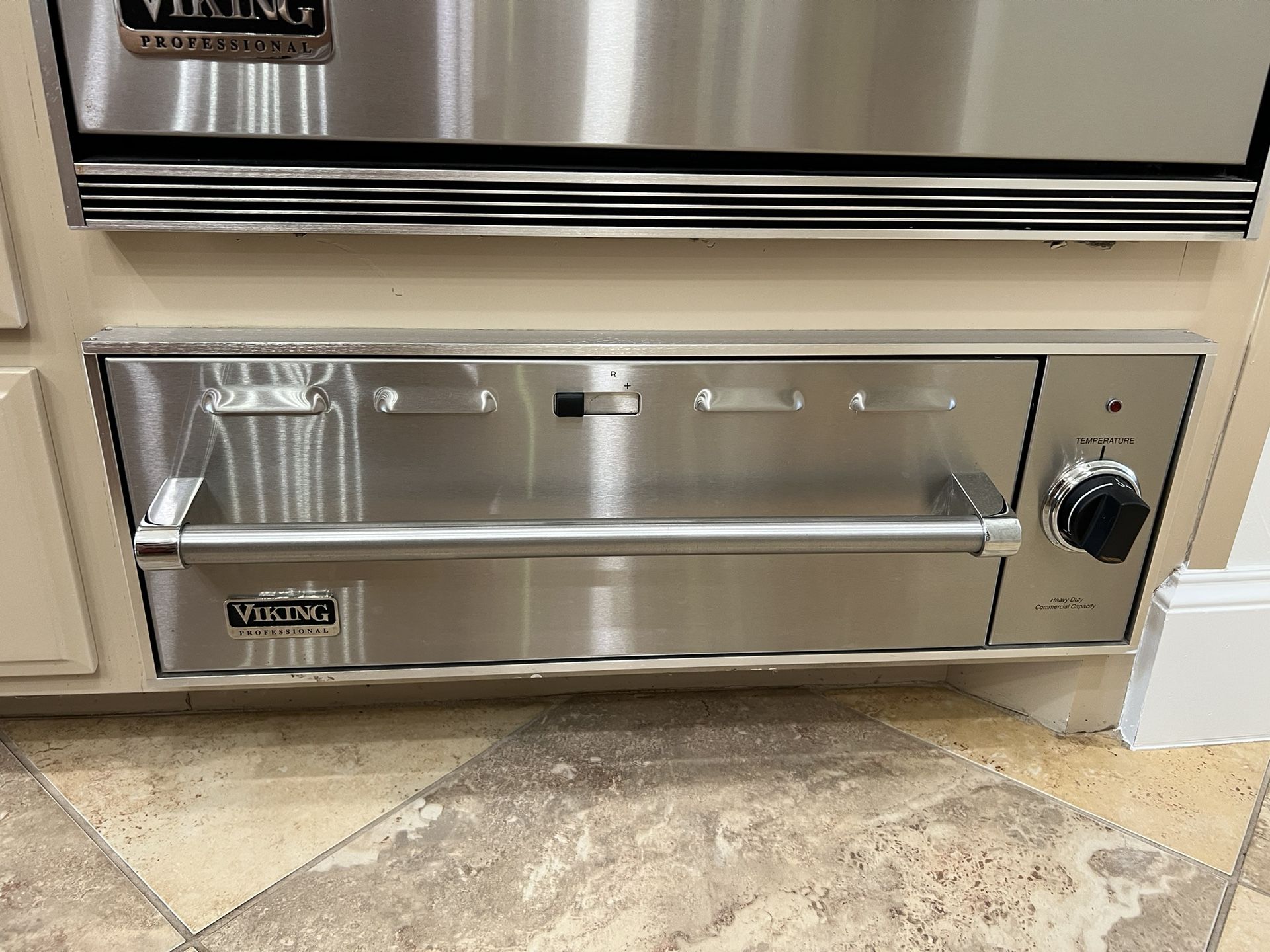 Viking 42” Gas Cooktop, Double Wall Ovens, Warming Drawer And