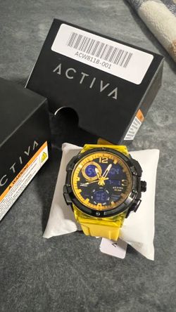 Activa - invicta yellow black Watch