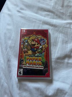 paper mario new and sealed