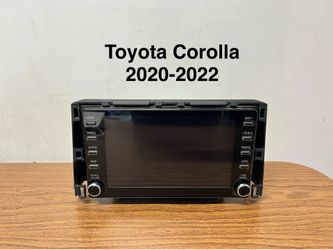 2020-2022 Toyota Corolla Screen OEM