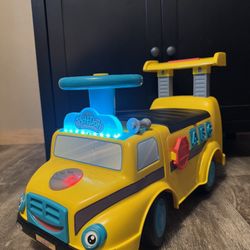 Yellow Bus Play Doh 