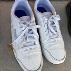 White Reebok Shoes 