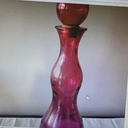 Glass Bottle 24"H