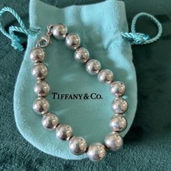 Tiffany & Co. Sterling Silver Ball Bracelet