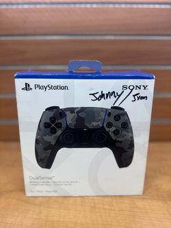 PlayStation 5 DualSense Wireless Controller Gray Camo