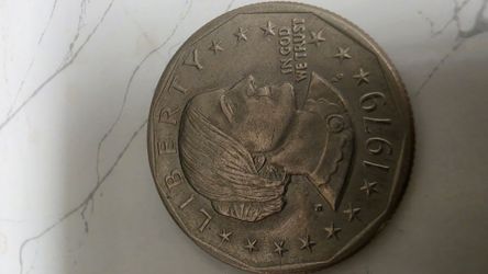 1979 Susan b Anthony dollar coin rare vintage