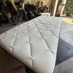 Twin size mattress and bed frame!!