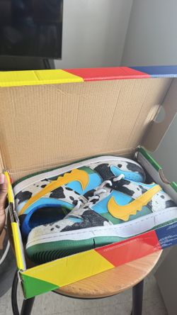 Nike SB Dunk Low Pro PRM Skate Shoes Multi-Color US 12 Medium (D, M)