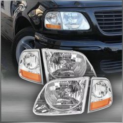 F150 and Expedition Headlights 4 Piece