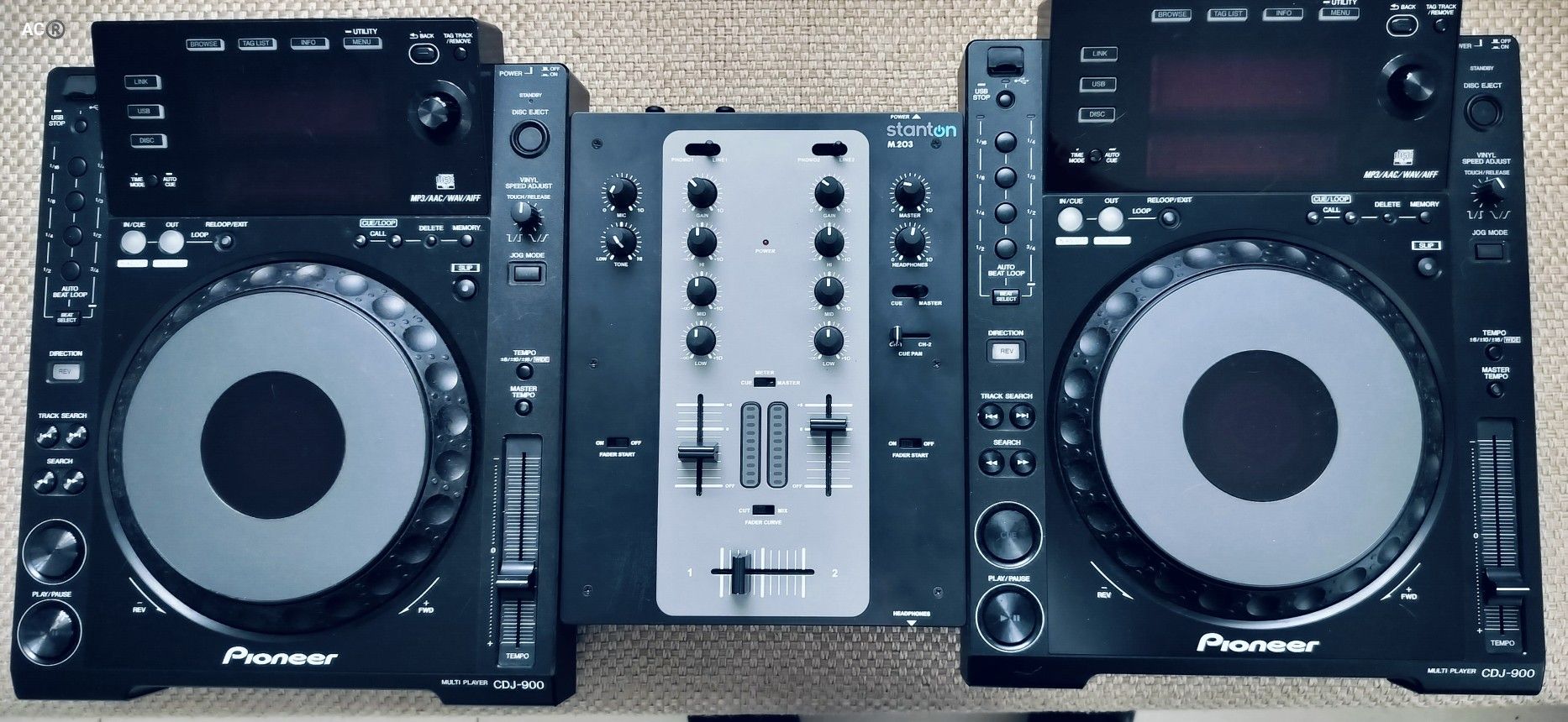 CDJ Pionner 900 & Miixer