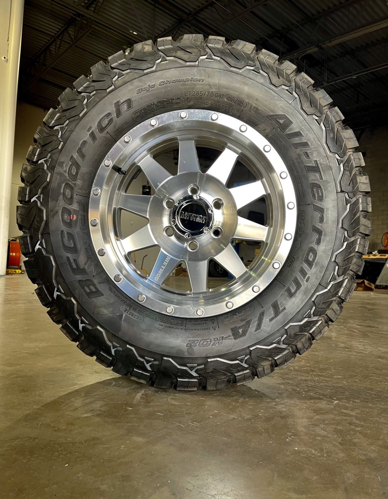 New Method.17” 6x5.5 Wheels & Bf Goodrich Ko2 Tires 2857017 for Sale in Phoenix, AZ OfferUp