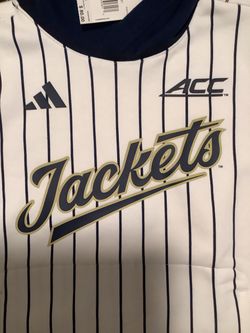 Adidas Georgia Tech Yellow Jackets Baseball Jersey