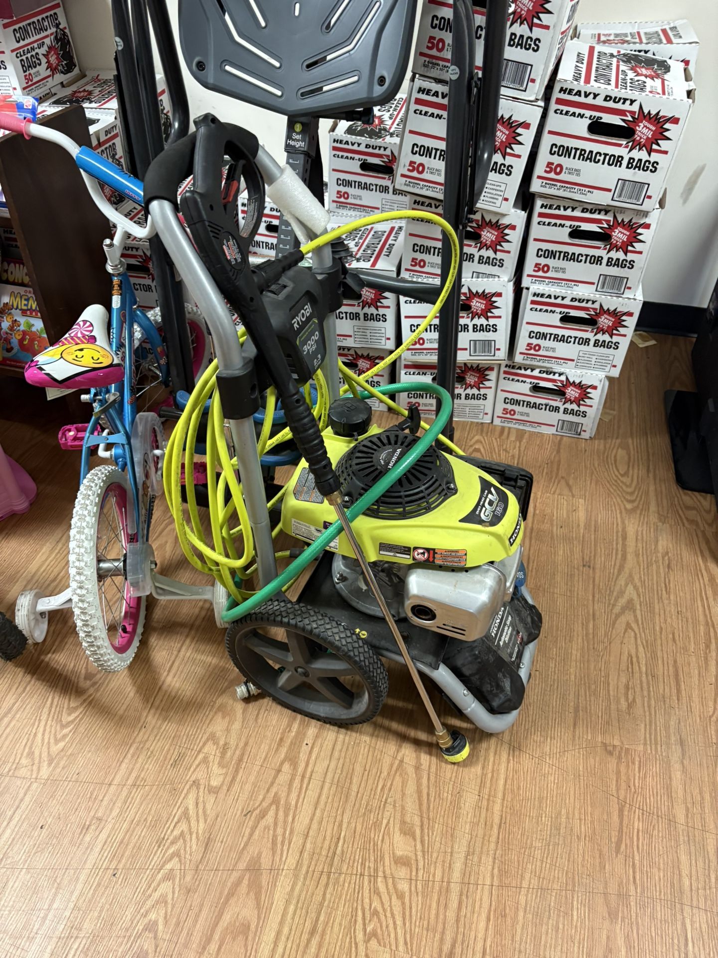 Gas And Electric Power Washer