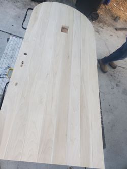 Brand new 36 inch x 85in  Poplar  door