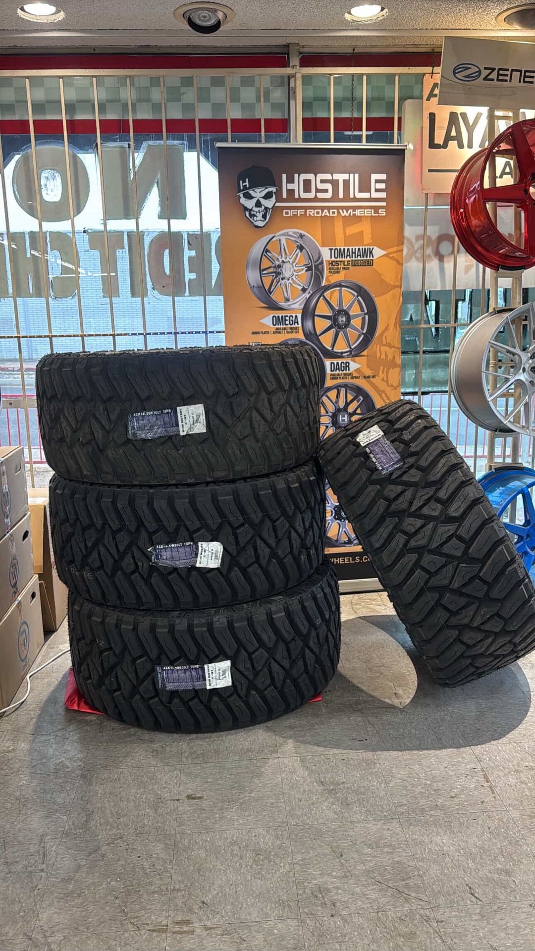 42x16.50r30 Tires