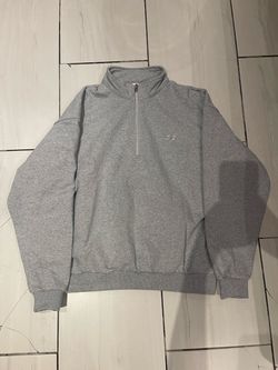 Alo Yoga Quarter-Zip Sweatshirt Gray