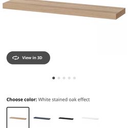 IKEA “LACK” Ledge Wall Shelves (3 available)