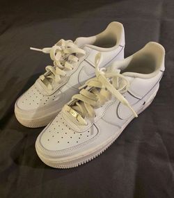 Nike Air Force 1 Low Triple White Size 7Y / Women's 8.5 NWOT