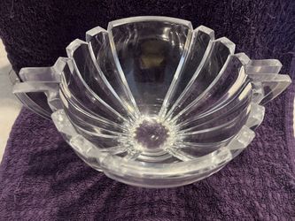 Crystal candy/serving bowl