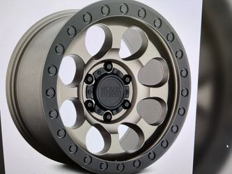 Black Rhino 17” Wheels And 35x12.50R17 RBP MT Tires For Jeep Wrangler Set Of 5