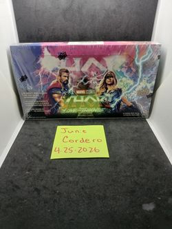 Marvel Studios Thor Love And Thunder Hobby Box Sealed