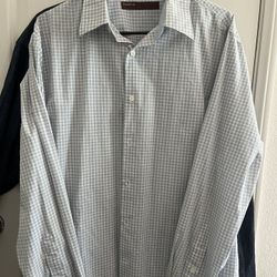 Perry Ellis Dress Shirt Size Large