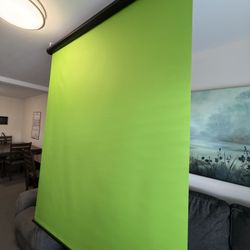 5 x 6 Foot Neewer Pull Down Green Screen