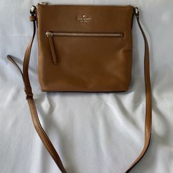 Brown Kate Spade Crossbody Purse 