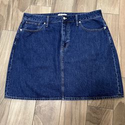 Madewell skirts mini Denim size 16 w