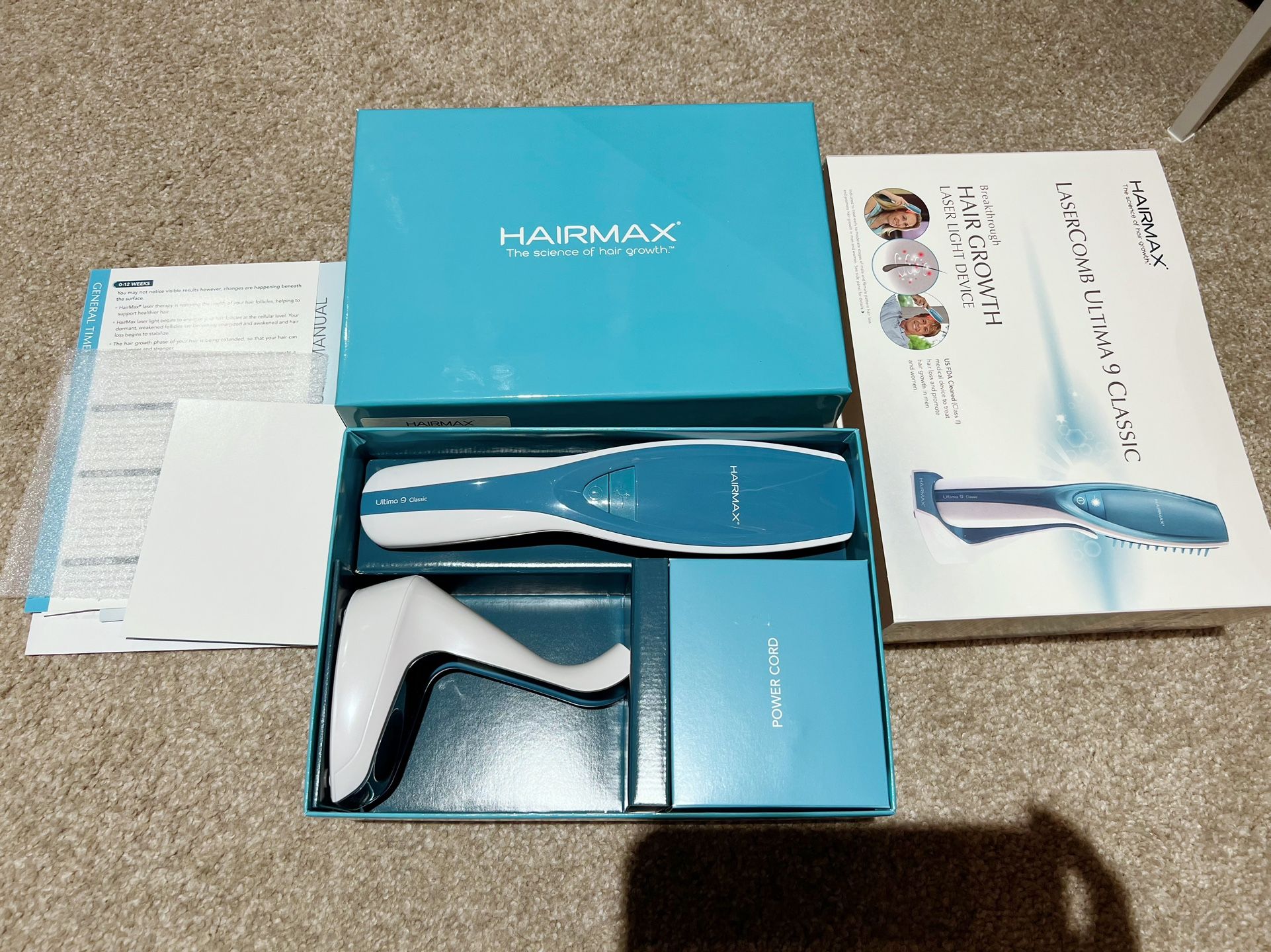 Hairmax LaserComb Hair Growth Device