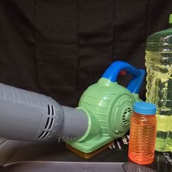 Leaf Blower Bubble Blower With Bubbles 