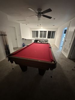 Pool Table Tournament Style