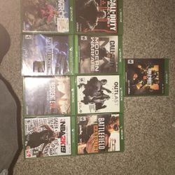 9 Set Of Xbox One Games 