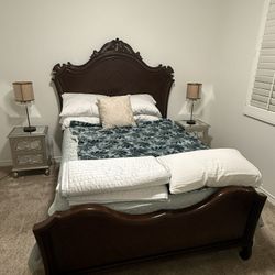 Queen Bed With New Mattress!!!
