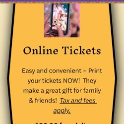 3 Kids Entrance Arizona Renaissance Festival .all For $55