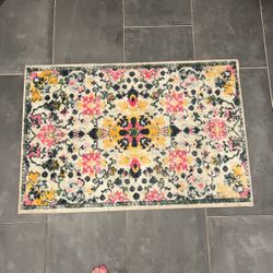 Lovely Pastel Rug/Mat!
